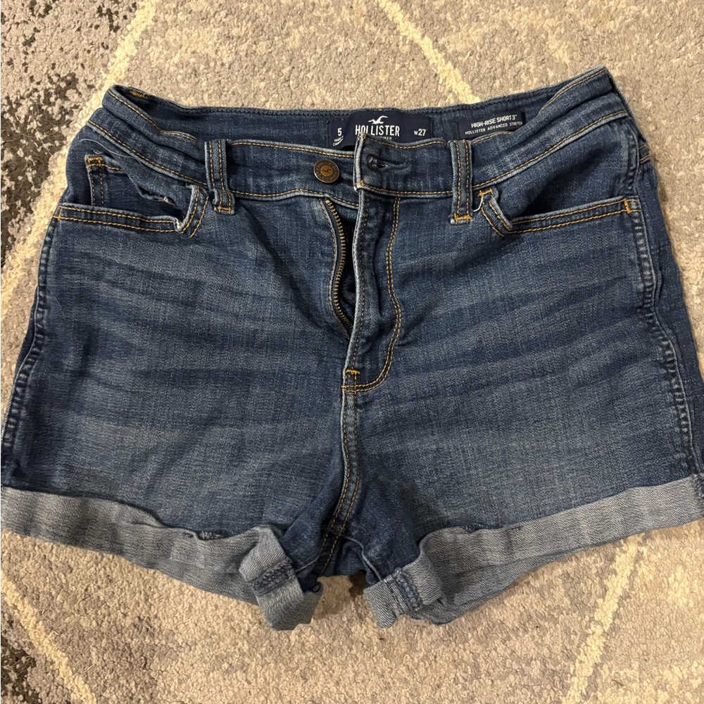 Hollister Classic Blue Denim Shorts